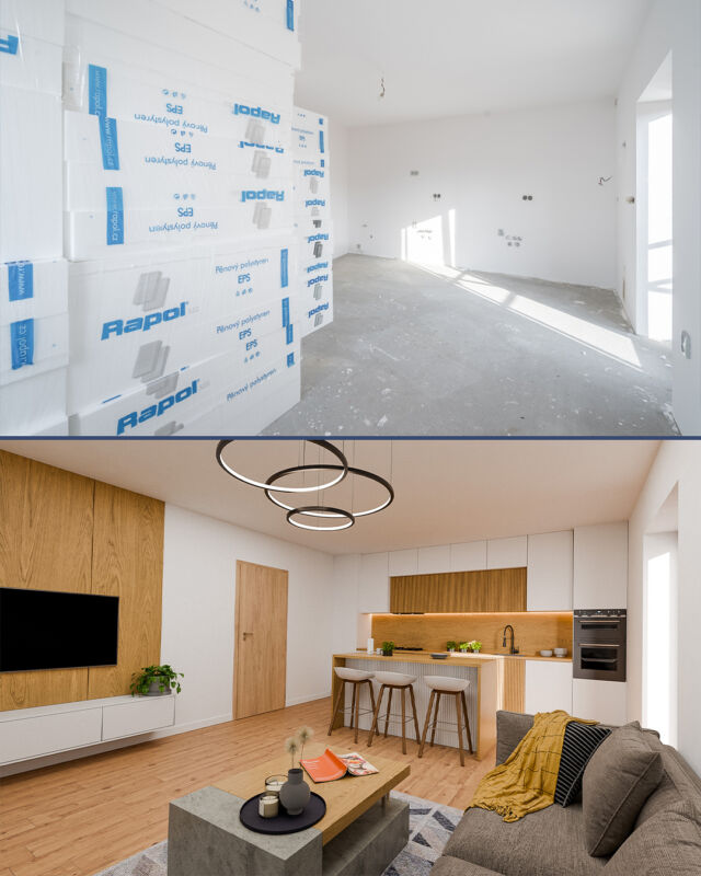 🏗️➡️🏡 Proměňte rozestavěnou nemovitost ve hotový domov – ještě před dokončením! ✨ S virtuální rekonstrukcí ukážete klientům finální vzhled dřív, než se položí poslední cihla. 🔍🎨#VirtualniRekonstrukce #3DVizualizace #ProdejNemovitosti #ProRealitku #RealityVe3D #RealitniMarketing